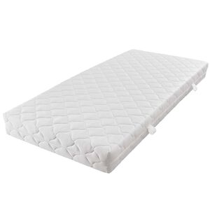 vidaXL Madrass med tv&auml;ttbart &ouml;verdrag 200 x 140 x 17 cm H3