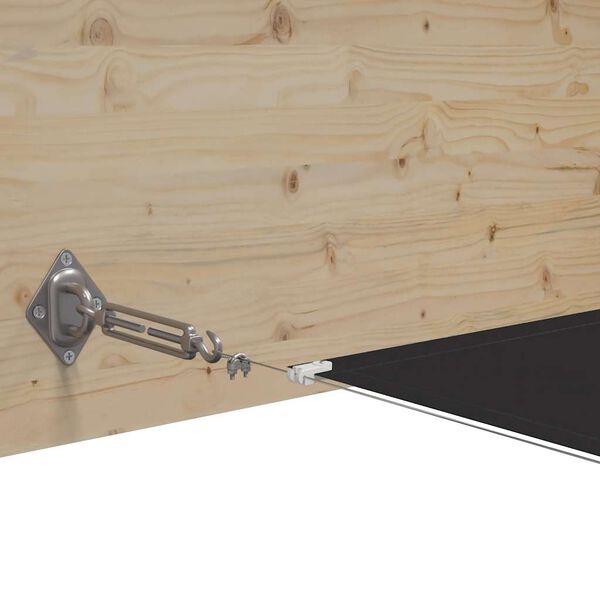 vidaXL Markis vertikal antracit 60x600 cm oxfordtyg