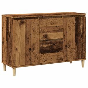 vidaXL Sk&auml;nk &aring;ldrat tr&auml; 102x35x70 cm konstruerat tr&auml;