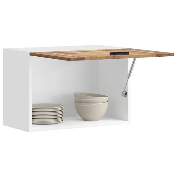 vidaXL Väggskåp för kök Porto åldrat trä konstruerat trä