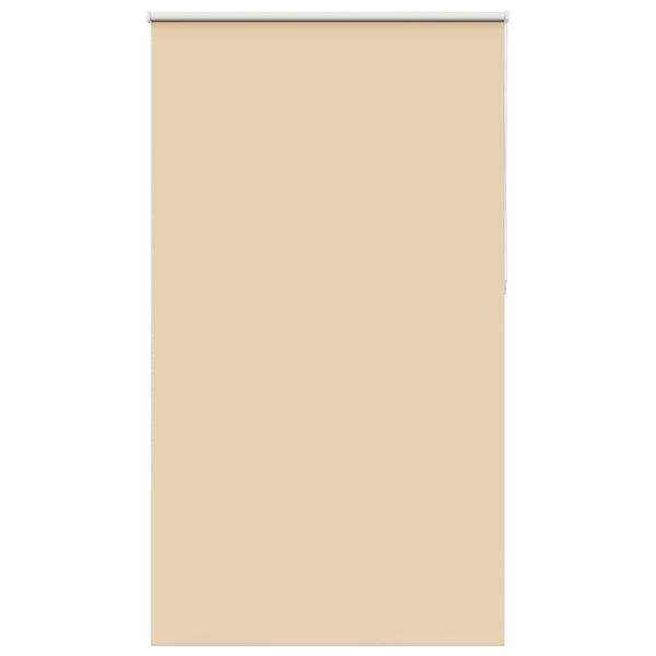 vidaXL Rullgardin m&ouml;rkl&auml;ggningsbeige 135x230 cm tyg bredd 131,6 cm