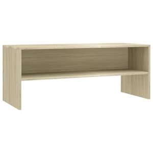 vidaXL Tv-b&auml;nk sonoma-ek 100x40x40 cm konstruerat tr&auml;