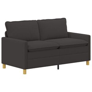 vidaXL Soffa M&ouml;rkgr&aring; 156 x 81 x 87,5 cm Tyg
