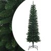 vidaXL Artificial Slim Christmas Tree 150 cm PE och PVC Gr&ouml;n