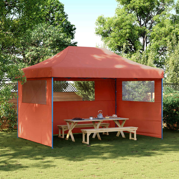 vidaXL Partyt&auml;lt Terracotta 279 x 410 x 315 cm Oxford Tyg