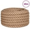 vidaXL Juterep 10 m l&aring;ng 50 mm tjock