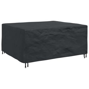 vidaXL M&ouml;bel&ouml;verdrag Enf&auml;rgad Svart 200 x 150 x 85 cm 420D