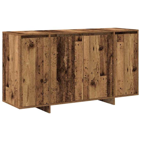 vidaXL Sideboard Gammalt tr&auml; 135 x 41 x 75 cm Konstruerat tr&auml;