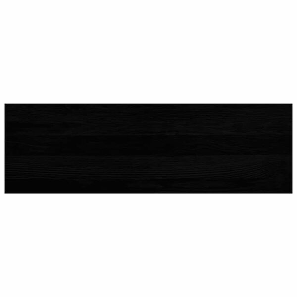 vidaXL Trappstegsmattor 2 pcs m&ouml;rkbrun 80x25x2 cm massiv ek