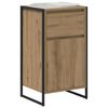 vidaXL Sideboard Artisan Ek 81 x 36 x 150.5 cm Konstruerat tr&auml;