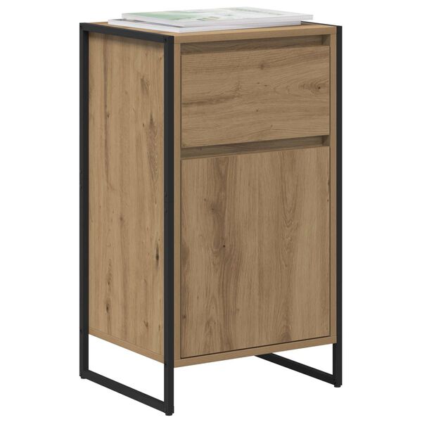 vidaXL Sideboard Artisan Ek 81 x 36 x 150.5 cm Konstruerat tr&auml;