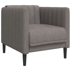 vidaXL F&aring;t&ouml;lj taupe tyg