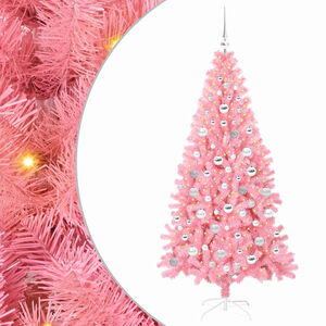 vidaXL Julgran Rosa 180 cm PVC