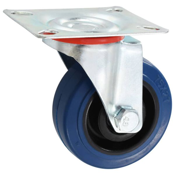 vidaXL L&auml;nkhjul 4 st 75 mm