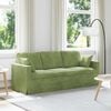 vidaXL Soffa Ljusgr&ouml;n