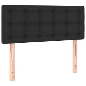 vidaXL S&auml;nggavel svart 80x5x78/88 cm konstl&auml;der