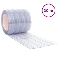vidaXL Köldridå transparent 200x1,6 mm 10 m PVC