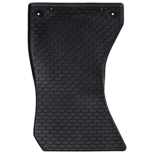 vidaXL Bilmatta 4 pcs Svart Passar f&ouml;r Audi A4 B9 2015-2024 Gummi