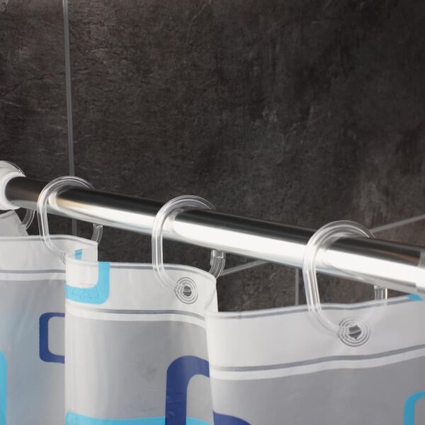 RIDDER Duschdraperi Brilliant 240x180 cm