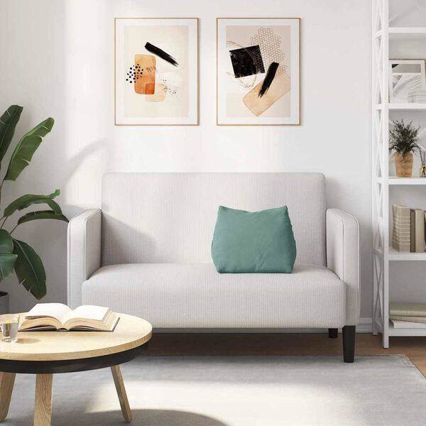 vidaXL Ryggkudde Havgr&ouml;n 45 x 20 x 35 cm Kordread tyg