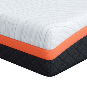 vidaXL Madrass Vit och svart 80 x 160 cm Jacquardtyg