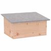 vidaXL Igelkottshus 45 x 33 x 22 cm trä