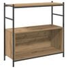 vidaXL Hyllsystem 80 x 30 x 78,5 cm Konstruerat tr&auml; Artisan Ek