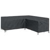 vidaXL M&ouml;bel&ouml;verdrag Svart 220 x 220 x 80 cm 420D Oxford Tyg