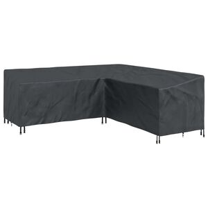 vidaXL M&ouml;bel&ouml;verdrag Svart 220 x 220 x 80 cm 420D Oxford Tyg