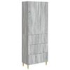 vidaXL Sk&aring;pset 2 pcs 66 x 34,5 x 90 cm Konstruerat tr&auml;