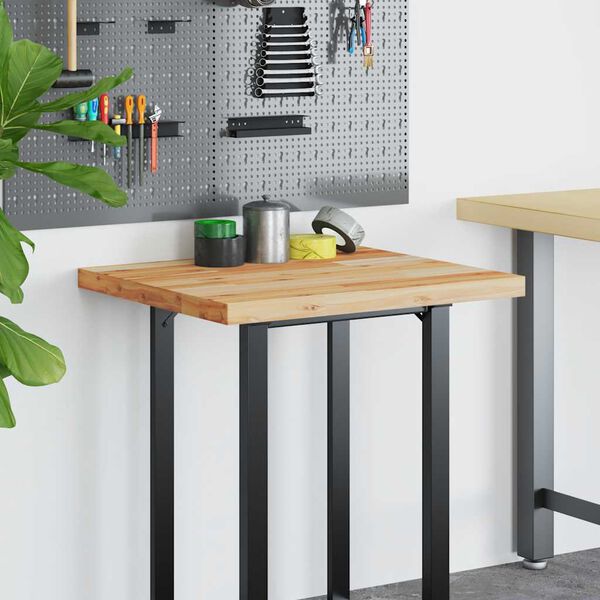 vidaXL Bordsskiva behandlad 100x60x4 cm massivt akaciatr&auml;