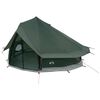 vidaXL Tipi T&auml;lt Arm&eacute;gr&ouml;n 700 x 700 x 395 cm Polyester och St&aring;l