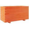 vidaXL Odlingsl&aring;da vaxbrun 90x40x49,5 cm massiv furu
