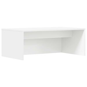 vidaXL V&auml;ggmonterat skrivbord Vit Konstruerat tr&auml; 80 x 45 x 30 cm