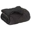 vidaXL Vinter T&auml;cke Antracit 135 x 200 cm Mikrofiber och Teddyfleece