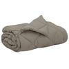 vidaXL Sommar Duvet 200 x 200 cm Sommar 200 gsm Ljusgr&aring;