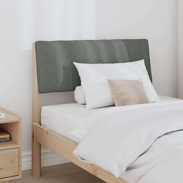 vidaXL Kl&auml;dd s&auml;nggavel M&ouml;rkgr&aring; 80 cm Massiv furu