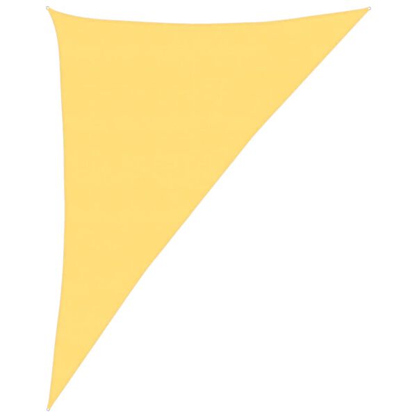 vidaXL Solsegel 160 g/m&sup2; beige 4x5x6,8 m HDPE