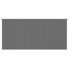 vidaXL Utomhus Rullgardin 90% UV Block Ljusgr&aring; 400 x 140 cm HDPE
