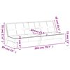 vidaXL B&auml;ddsoffa med muggh&aring;llare m&ouml;rkgr&aring; sammet