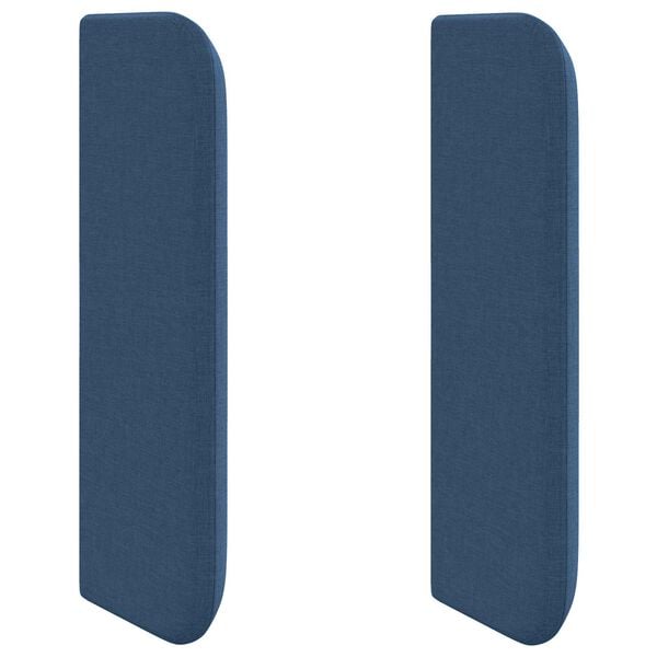 vidaXL S&auml;nggavel &Ouml;ra Bl&aring; 40,5 x 40,5 x 4 cm tyg