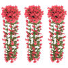 vidaXL Blomstergirlanger 3 st rosor 85 cm