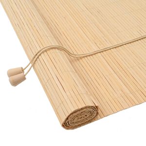 vidaXL Rullgardin Natur 80 x 160 cm Bambu