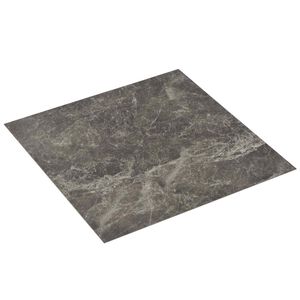 vidaXL Sj&auml;lvh&auml;ftande golvplankor Flerf&auml;rgsdesign 30,5 x 30,5 cm 20 st