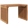 vidaXL Tr&auml;dg&aring;rds Sidobord Brun 50 x 32,5 x 35 cm Massivt teaktr&auml;