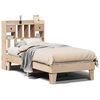 vidaXL S&auml;ngram utan madrass 90x190 cm massiv furu
