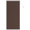 vidaXL Persienn M&ouml;rkbrun med M&ouml;nster 213 x 90 cm 25 mm PVC