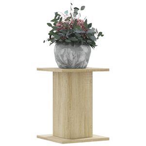 vidaXL V&auml;xtst&auml;ll 2 st sonoma-ek 30x30x40 cm konstruerat tr&auml;