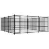 vidaXL Hundg&aring;rd f&ouml;r utomhusbruk 450x450x185 cm