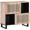 vidaXL Sk&auml;nk 80x34x75 cm massivt mangotr&auml;